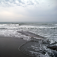 Geosynthetics voor kustbescherming op het strand