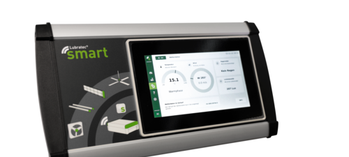 Lubratec SmartPad - Centrale regeling voor ventilatie- en verlichtingsproducten in het stalklimaatsysteem Lubratec SmartPad - Snel overzicht en beheer van producten in het stalklimaatbeheersysteem