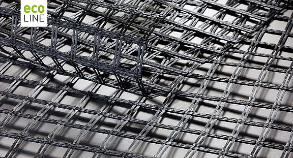 Voorbeeldstuk Fortrac eco Zwart monster Fortrac eco gemaakt van gerecycled PET