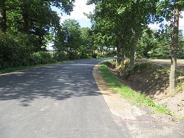 New road completed in the outskirts