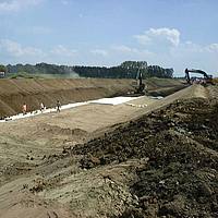 Geotextiel in de bouw van infrastructuur: professionele installatie