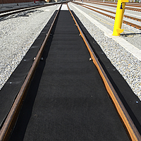 Tektoseal Active: Installatie onder spoorrails