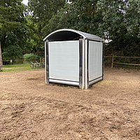 Lubratec voederbak in gesloten toestand